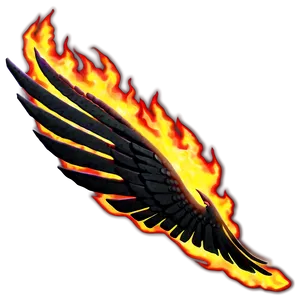 Anime Fire Phoenix Png 7 PNG image