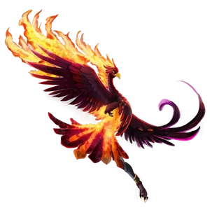 Anime Fire Phoenix PNG 84 PNG