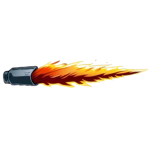 Anime Fire Power PNG 06252024