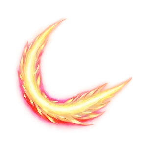 Anime Fire Power PNG 2