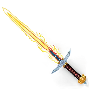 Anime Fire Sword PNG 56 PNG
