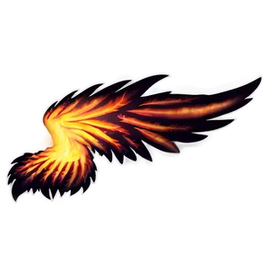 Anime Fire Wings PNG Gmw46 PNG