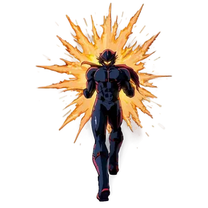 Anime Flame Burst PNG Nvs PNG