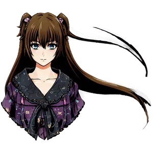 Anime Girl Hair PNG Bjs
