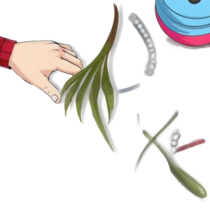 Anime Hand Drawing Png 9 PNG image