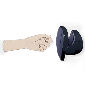 Anime Hand Grabbing Png 35 PNG image