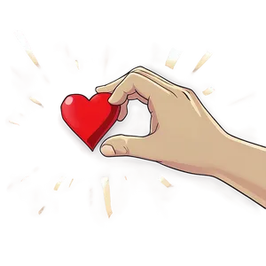 Anime Hand On Heart Png 06202024 PNG image