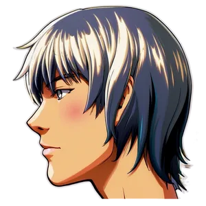 Anime Head Character Png 84 PNG image