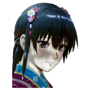 Anime Head In Traditional Clothing Png 06272024 PNG image