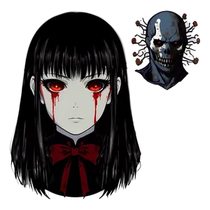 Anime Horror Characters PNG Xea