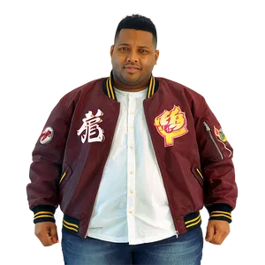 Anime Inspired Bomber Jacket PNG Wia88 PNG