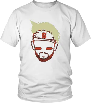 Anime Inspired Character T Shirt Design PNG image