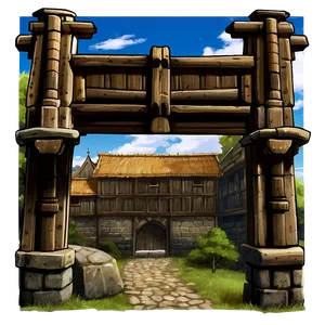 Anime Medieval Setting PNG 61