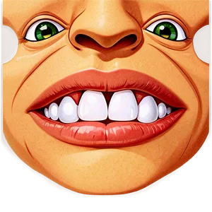 Anime Mouth Frowning PNG 49