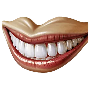 Anime Mouth Grinning PNG Dxa
