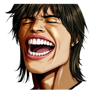 Anime Mouth Singing PNG Xxf PNG