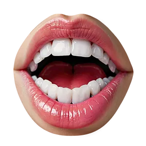 Anime Mouth With Lipstick PNG 44