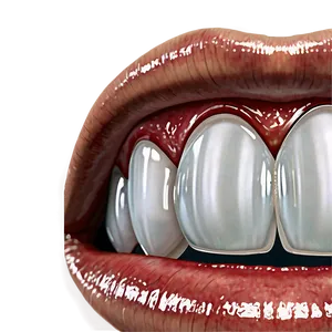 Anime Mouth With Teeth Png 15 PNG image