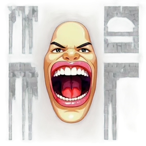 Anime Mouth With Tongue Out Png 06202024 PNG image