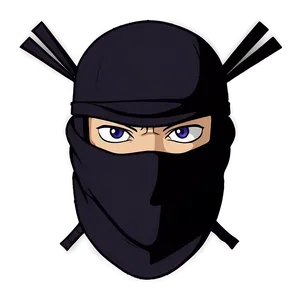 Anime Ninja Face PNG Atq5 PNG