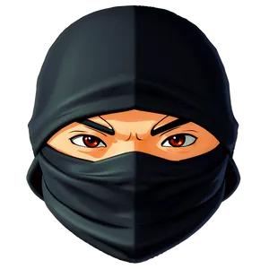 Anime Ninja Face PNG Csg