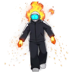 Anime Pyro Phenomenon PNG 06252024 PNG