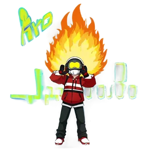 Anime Pyro Phenomenon Png 6 PNG image