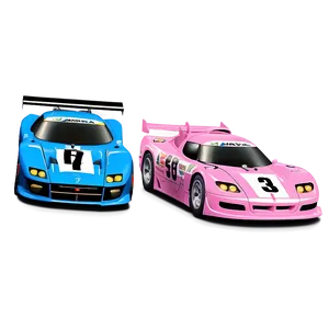 Anime Racing Cars PNG Buk43