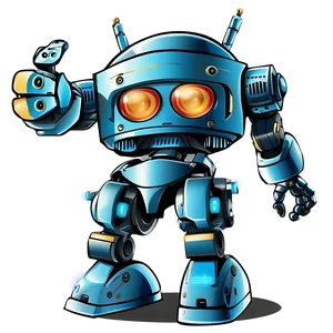 Anime Robot Clipart Png 06262024 PNG image