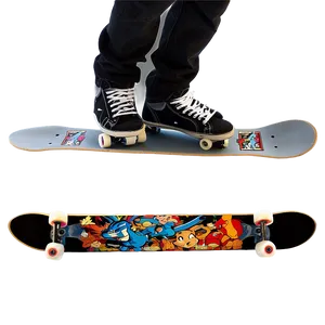 Anime Skateboard Deck Picture Png Pge PNG image