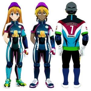 Anime Sports Team Png Hwj PNG image