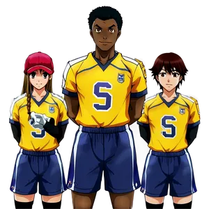 Anime Sports Team PNG Oue75