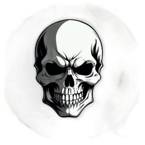 Anime Style Skull Face PNG Fsr15 PNG