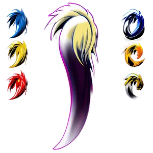 Anime Tail PNG 06242024