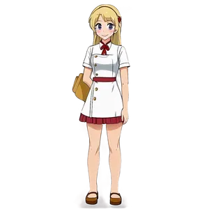 Anime Waitress Character Png Nkb32 PNG image