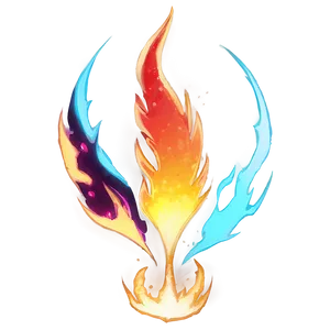 Anime Wildfire Aura Png Dix74 PNG image