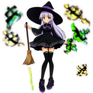 Anime Witch Girl Png Rqi1 PNG image