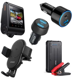 Anker Car Accessories Collection PNG image