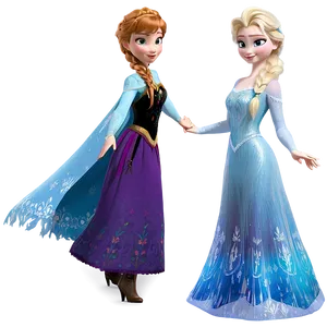 Anna And Elsa Frozen Png Imt PNG image