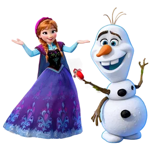 Anna And Olaf Best Friends Frozen PNG 93 PNG