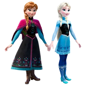 Anna Frozen Adventure Outfit Png Puq29 PNG image