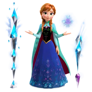 Anna Magical Powers Frozen 2 PNG Hiu PNG