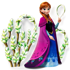Anna's Brave Heart Frozen PNG Fku PNG
