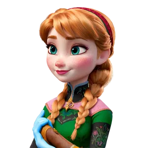 Anna's Determination Frozen Moment PNG 06272024 PNG
