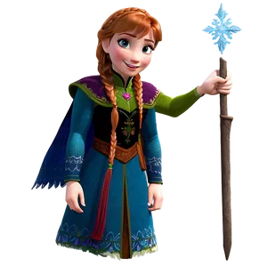 Anna's Quest Frozen PNG 06282024