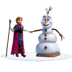 Anna's Quest Frozen PNG Ajo
