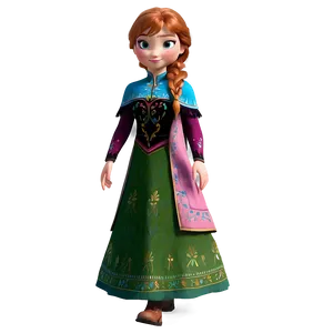 Anna's Winter Outfit Frozen PNG 77