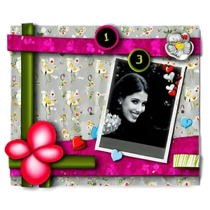 Anniversary Cute Frame PNG Eld27 PNG