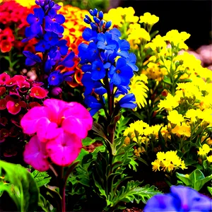 Annual Flower Bed PNG Cdn48 PNG