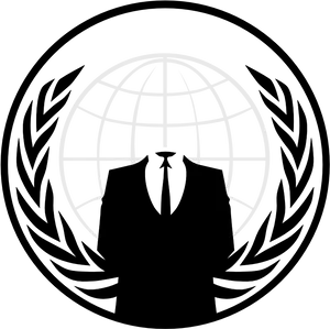 Anonymous Logo Silhouette PNG
